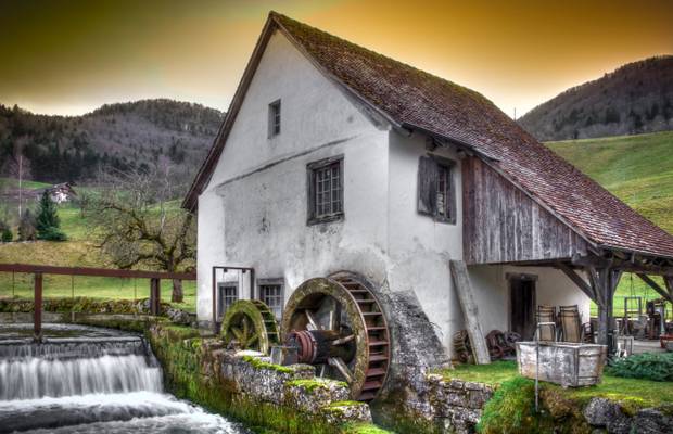 Ancient mill.