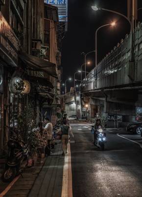 Urban nights, Taipei