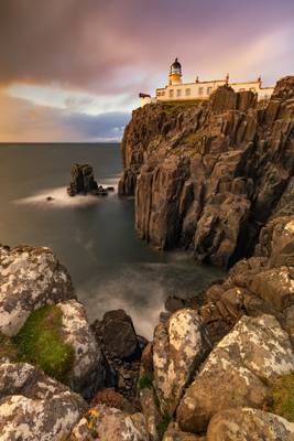Last Throes of Light, Neist Point Lighthouse, Isle of Skye, Scotland