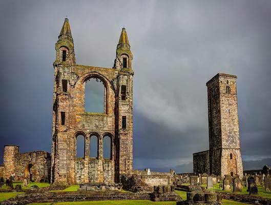 St Rules Tower at St Andrews Cathedral