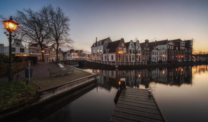 A calm winter day, Haarlem