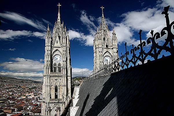 Quito belltowers