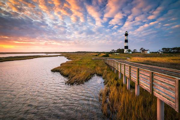Bodie Island Lighthouse Outer Banks North Carolina OBX NC