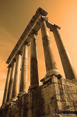 Italy :: Rome :: Temple of Saturn