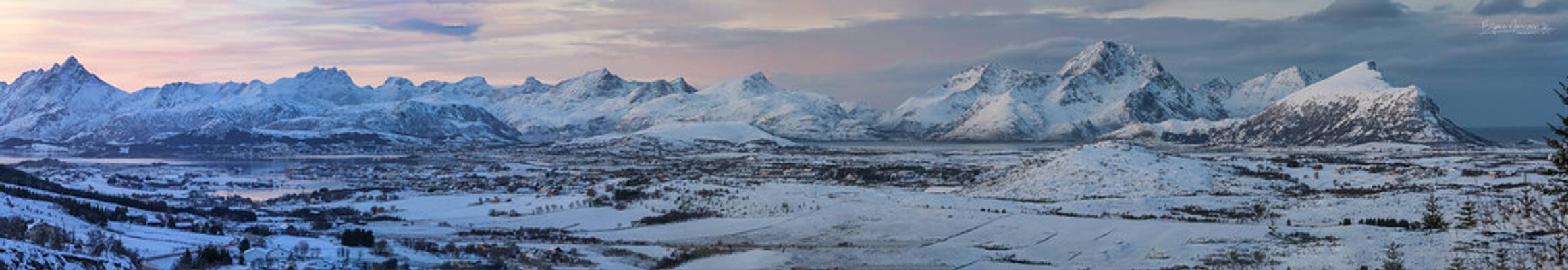 Arctic Landscape Panorama