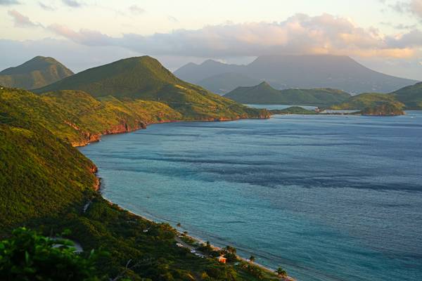 Marvellous view of St Kitts & Nevis from Timothy Hill