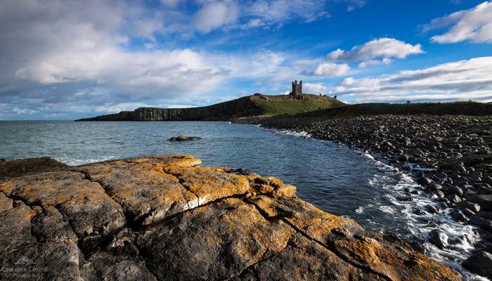 Dunstanburgh dominates.