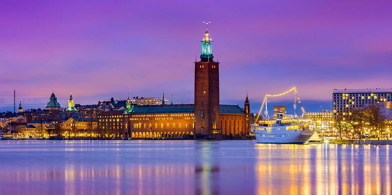 _MG_2930 - Stockholm City Hall in blue hour