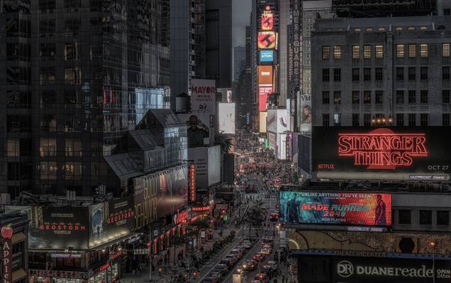 View on Times Square