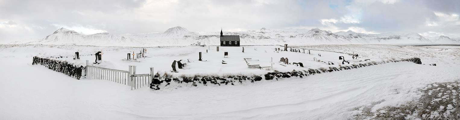Budir Church, Snæfellsnes Peninsula, Western Iceland
