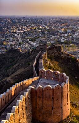 Sunset from Nahargarh Fort