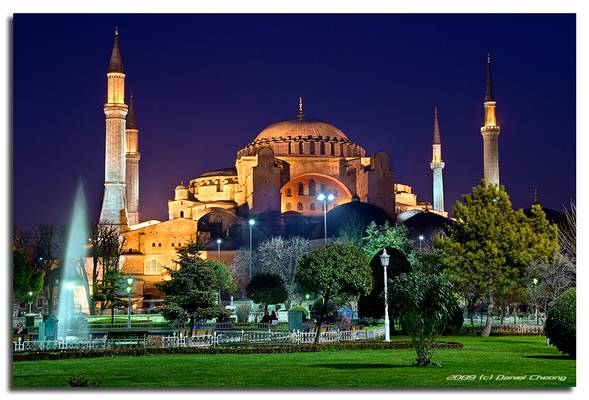 Hagia Sophia :: Blue Hour