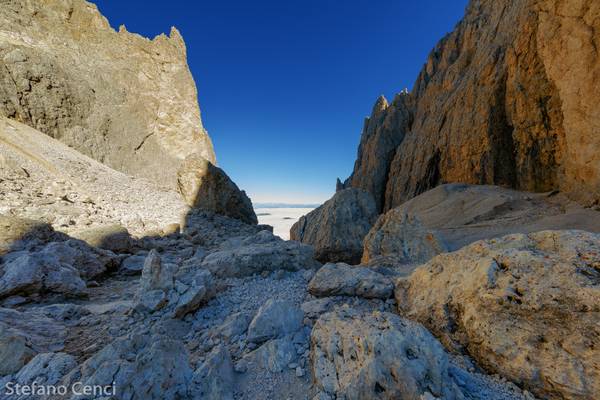 The majesty of forcella Sassolungo