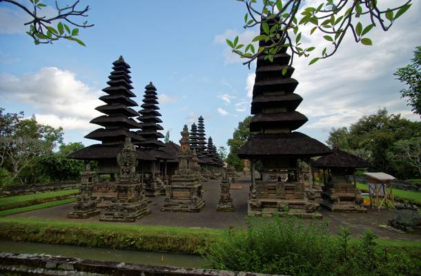 Temple complex at Pura Taman Ayun