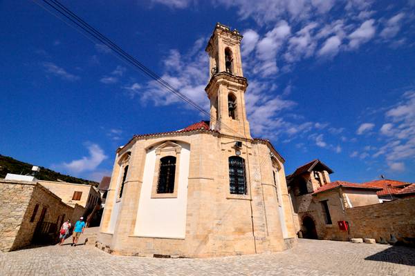 Timios Stavros Monastery, Omodos village - Cyprus.