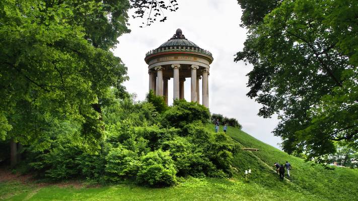 Monopteros im Englischen Garten