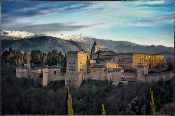 la alhambra y palacio de carlos V