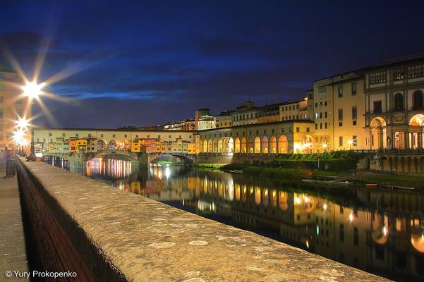 Florence, Italy :: Arno Reflections
