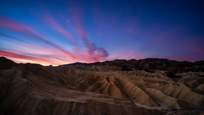 Zabriskie Badlands Sunrise