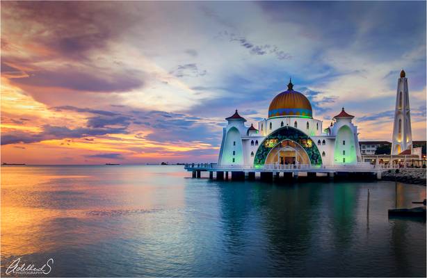 Floating mosque, Melaka