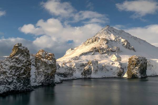 The White House, Arnarstapi, Snæfellsnes Peninsula, Iceland
