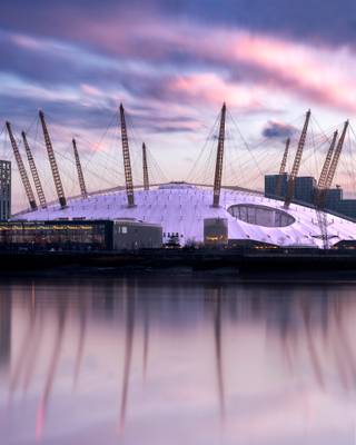 Pink Mormings Over The 02