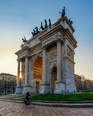 An Arch In Milan
