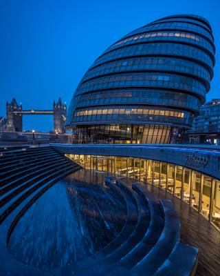 Cold Days With Tower Bridge