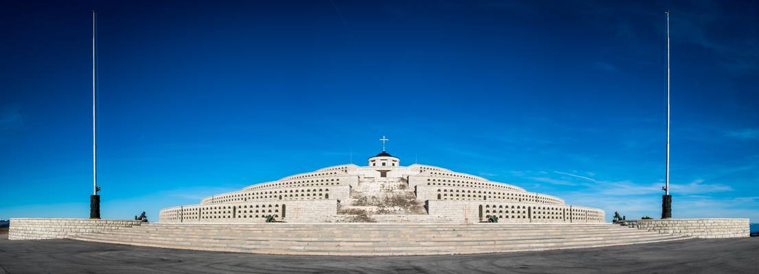 World War I memorial - Monte Grappa, Italy - Travel photography