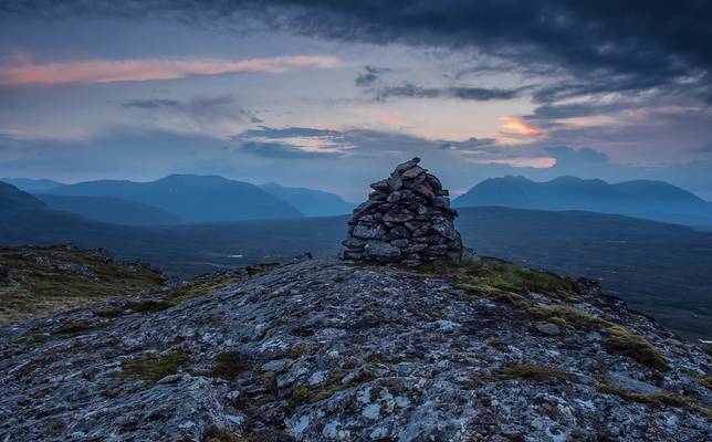 Meall An T-Sithe Sunset.