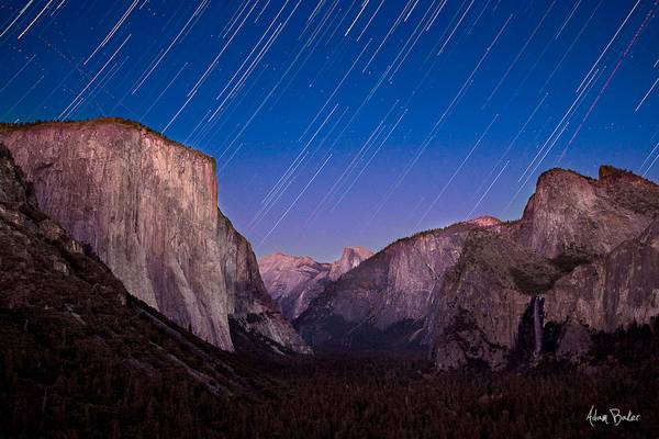 tunnel view twilight