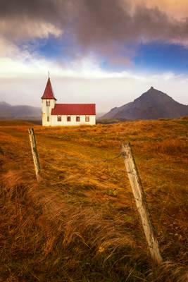 Hellnar Church, Snæfellsnes Peninsula, Iceland