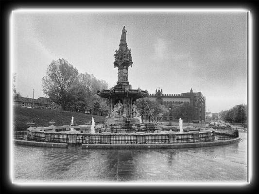The Doulton Fountain, Glasgow green, Glasgow.