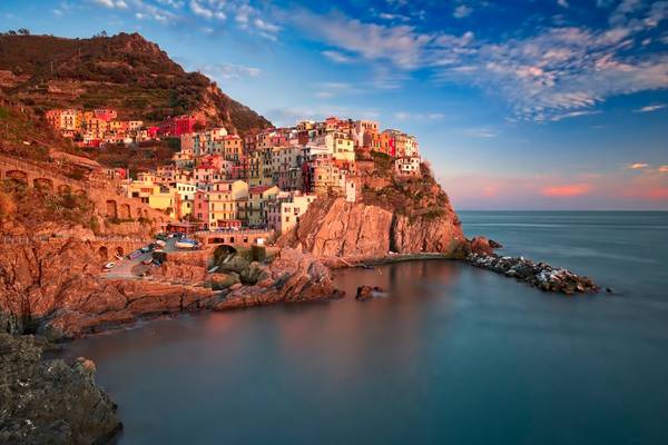 Manarola at Sunset