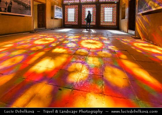 Iran - Shiraz - Room Full of Color & Light Inside of Karim Khan Zand citadel