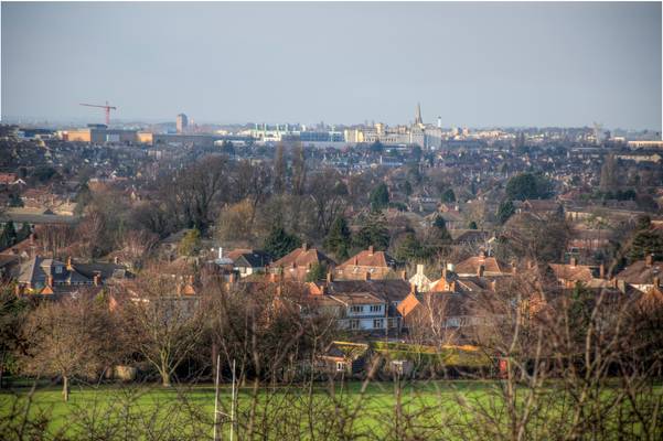 Cambridge From The Hill