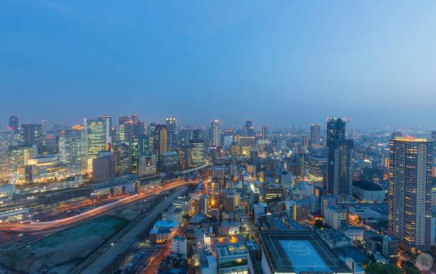 Cityscape of Osaka [JP]