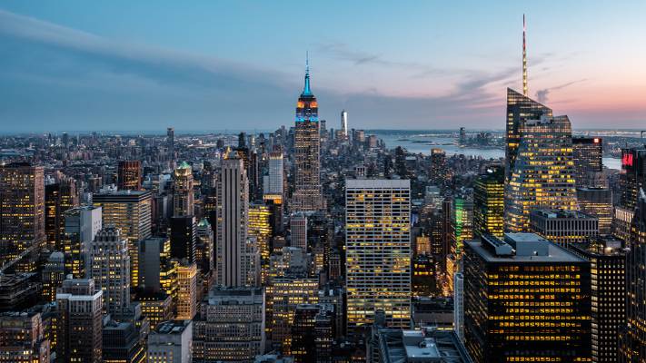 Manhattan Blue Hour