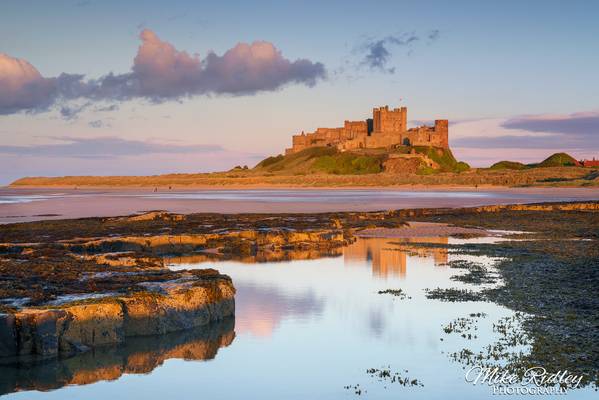 Bamburgh castle ...