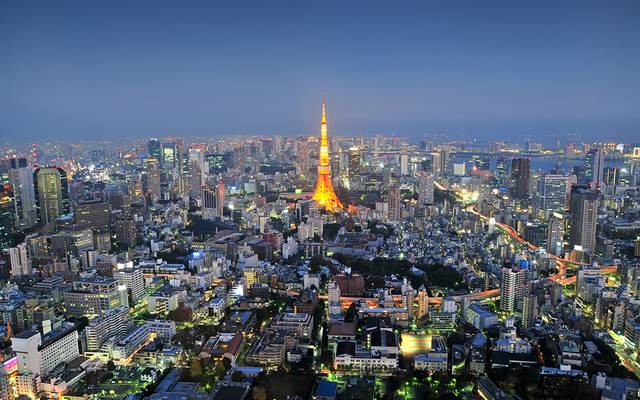 Tokyo Tower from Mori Tower