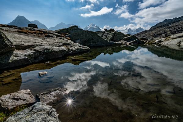 Little lake of Fuorcla Surlej