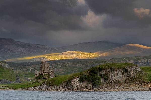 Ardvreck Castle.