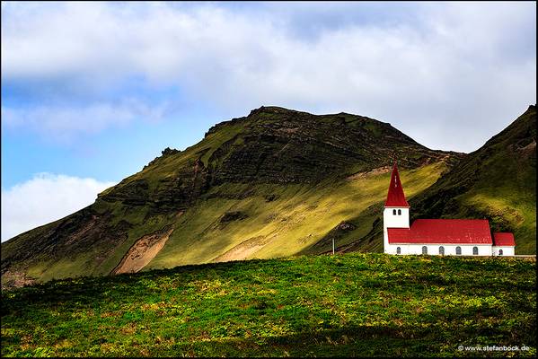 Church in Vík í Mýrdal Iceland