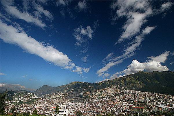 Clouds over Quito