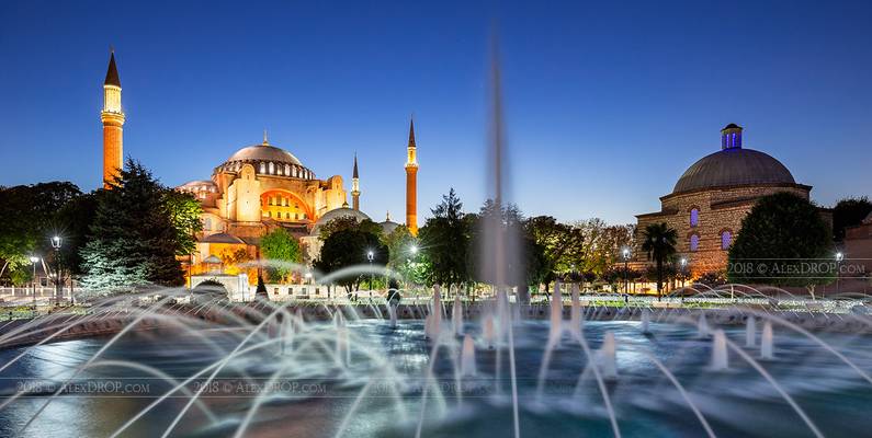 _MG_5174 - Hagia Sophia and Sultan Ahmad Maydan Fountain