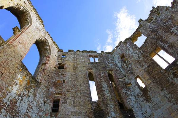 Old Wardour Castle interior