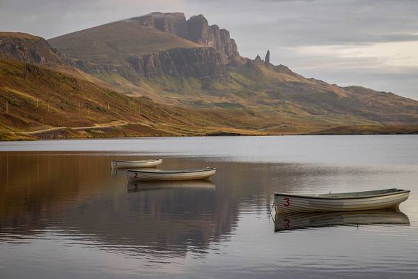 Sunrise at Loch Fada
