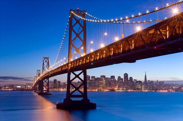 Bay Bridge Twilight