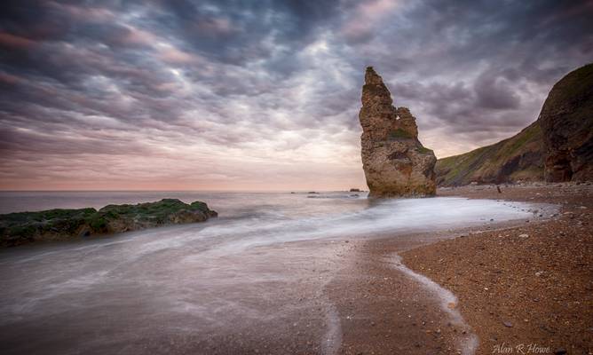 Chemical Beach Seaham.The Stack.