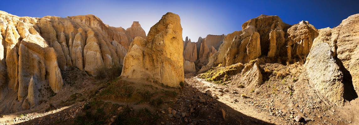 The Amazing Clay Cliffs of Omarama, New Zealand